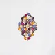 Symphony - Brooch Rhombus S Malvina - 1